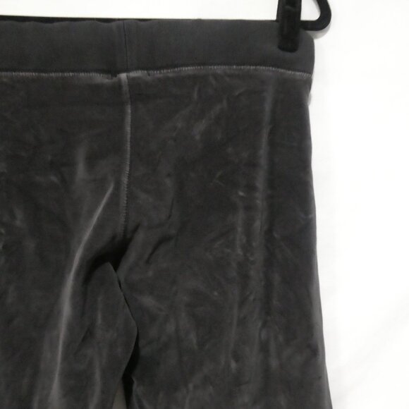 Y2K | GAP - Stretch | small | Soft Black Velour / Velvet Loungewear Pants - Picture 12 of 16